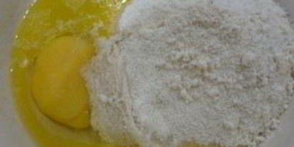 Шаг 1: шарлотки без муки