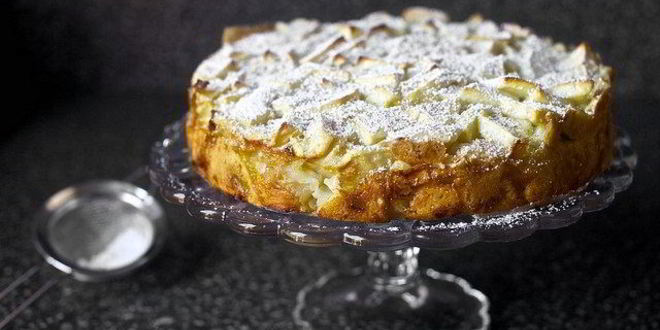 Рецепт шарлотки без сахара