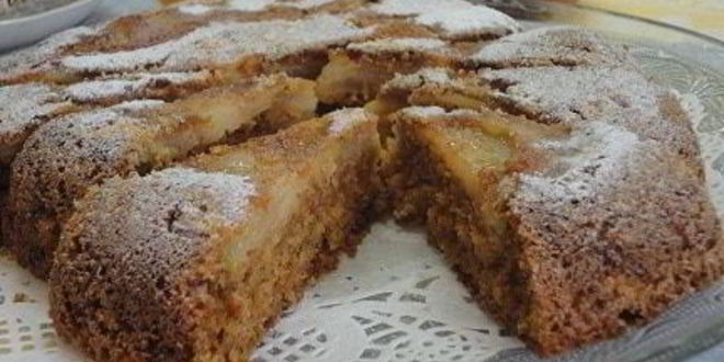 Рецепт шарлотки без яиц