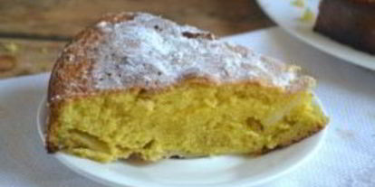 Шаг 9: шарлотки классической с яблоками