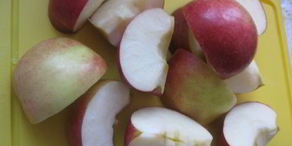 Шаг 2: шарлотки неправильной