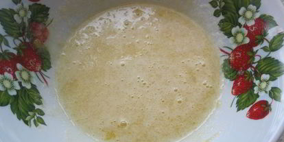 Шаг 3: шарлотки неправильной