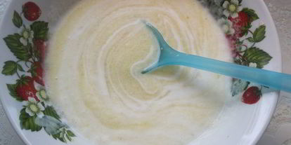 Шаг 4: шарлотки неправильной