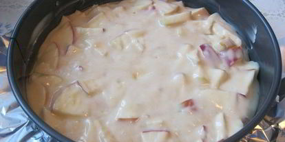 Шаг 7: шарлотки неправильной