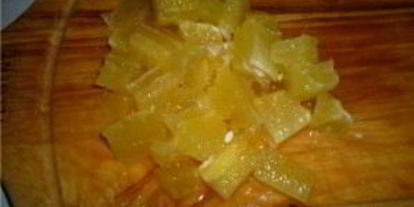 Шаг 4: шарлотки с апельсинами и яблоками