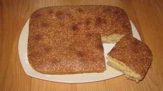 Рецепт Шарлотки с бананами