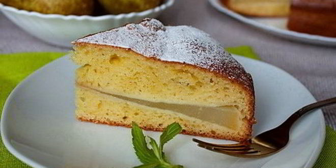 Рецепт шарлотки с грушея