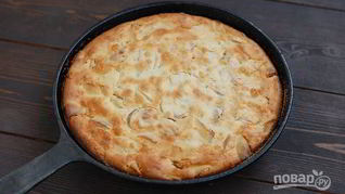 Рецепт Шарлотки с кефиром