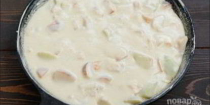 Шаг 1: шарлотки с кефиром