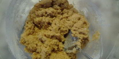 Шаг 2: шарлотки с квашеной капустой и цельнозерновой мукой