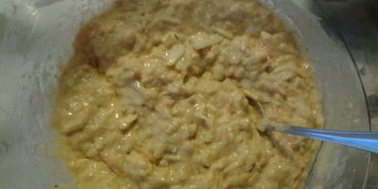 Шаг 3: шарлотки с квашеной капустой и цельнозерновой мукой