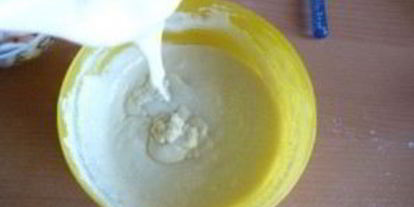 Шаг 3: шарлотки с яблоками на сметане