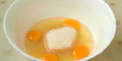 Шаг 2: шарлотки с запеченной тыквой