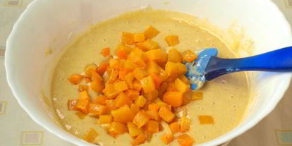 Шаг 4: шарлотки с запеченной тыквой