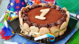 Рецепт Сливочно-кофейной шарлотка Жирафа