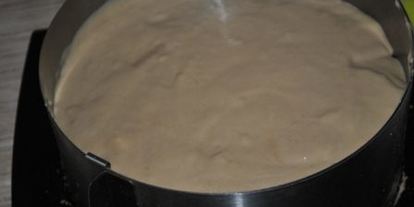 Шаг 4: сливочно-кофейной шарлотка жирафа