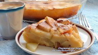 Рецепт Творожно-яблочной шарлотка