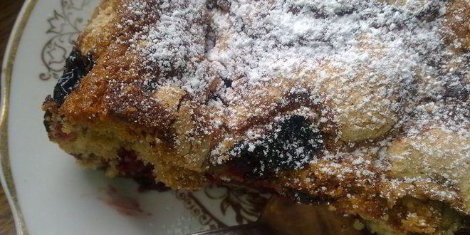 Рецепт вишневой шарлотки