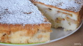 Рецепт Воздушной яблочной шарлотки