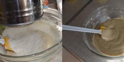 Шаг 1: яблочно-сливовой нешарлотка