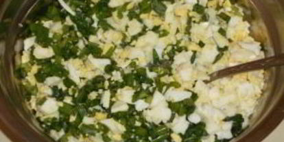 Шаг 2: заливной шарлотки с луком