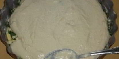 Шаг 8: заливной шарлотки с луком