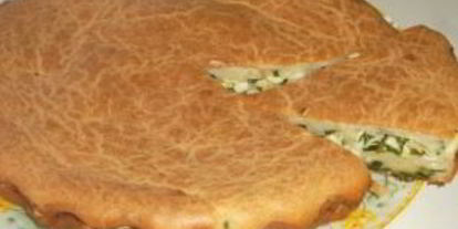 Шаг 9: заливной шарлотки с луком