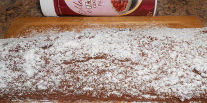 Шаг 15: шоколадна-кофейного рулет