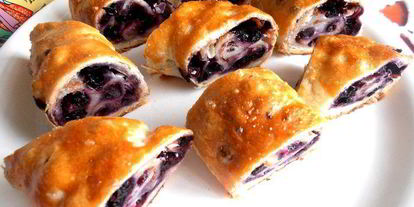 Шаг 15: чернично-сливочного штрудель