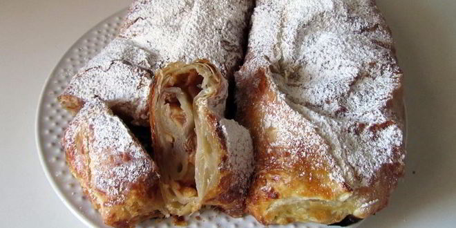 Рецепт итальянского яблочного штруделя