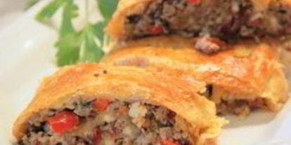 Шаг 3: мясного штруделя в духовке