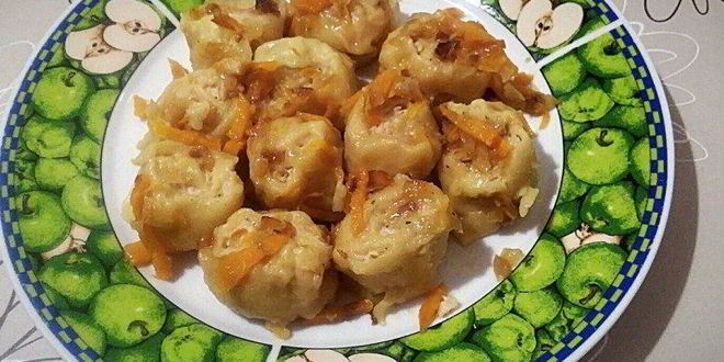 Рецепт Мясного штруделя в мультиварке