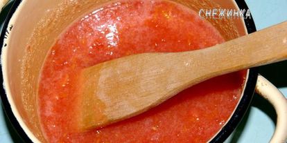 Шаг 3: рисового штруделя с томатно-яблочным джемом