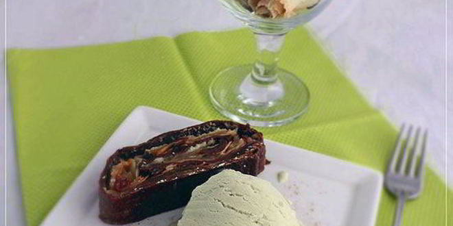 Рецепт шоколадного штруделя