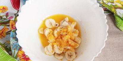 Шаг 5: штруделя бананово-апельсиновый