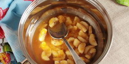 Шаг 7: штруделя бананово-апельсиновый