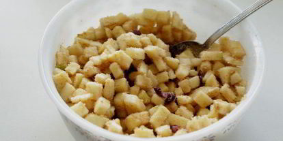 Шаг 3: штруделя из творожного теста с яблоками и клюквой