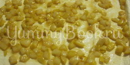 Шаг 2: штруделя с грушами из лаваша