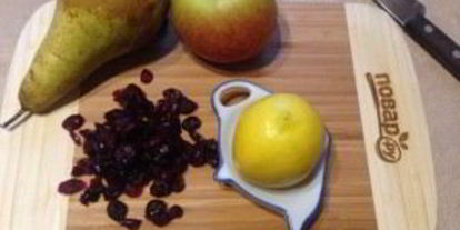 Шаг 1: штруделя с грушей и яблоком