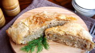 Рецепт Штруделя с капустой
