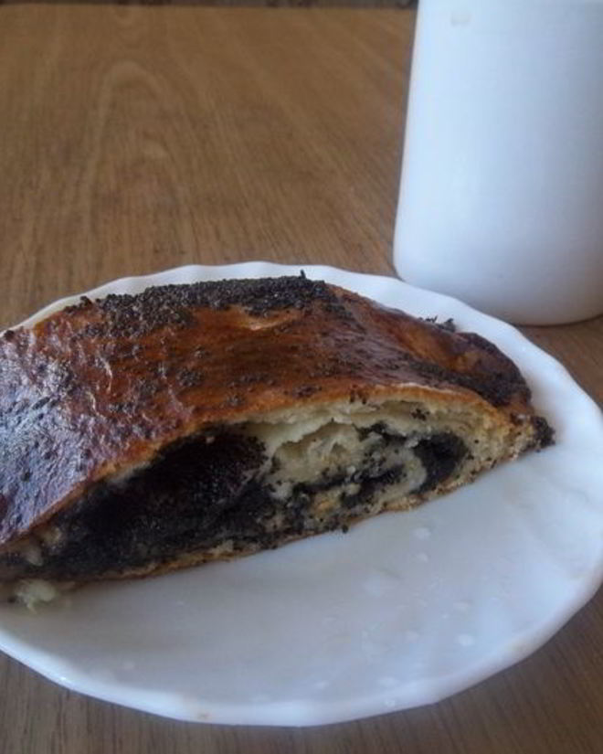 Рецепт штруделя с маком