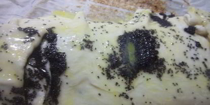 Шаг 4: штруделя с маком