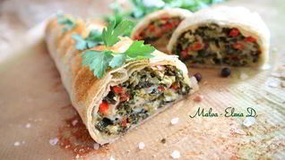 Рецепт Штруделя с савойской капустой