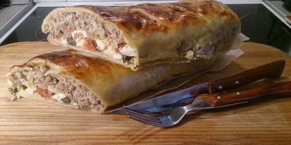 Шаг 16: штруделя с тунцом