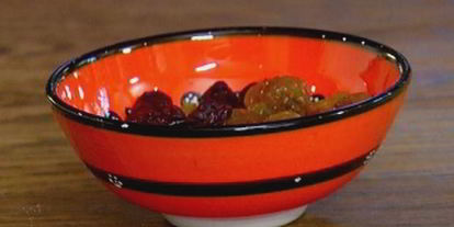 Шаг 2: штруделя с тыквой, изюмом и вяленой вишней