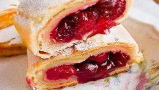 Рецепт Штруделя с вишней классический