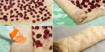 Шаг 5: штруделя с вишней классический