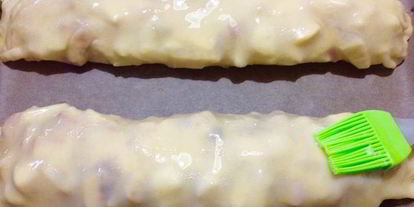 Шаг 8: штруделя с яблоками и вишней