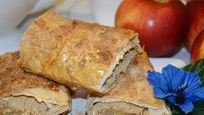 Рецепт Штруделя с яблоками из лаваша