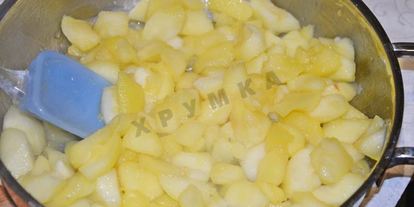 Шаг 4: штруделя с яблоками из лаваша